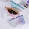 Female PU Leather Zipper Cosmetic Bag Women Makeup Bags Portable Travel Organizer Waterproof Toiletry Pouch