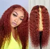 Parrucche africane Parrucca sintetica per capelli ricci medio lunghi