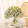 Props Dry Forest Artificial BabyBreath Dried 23cm Bouquet Mini Gypsophila Art Flower Plants Flowers Colorful Real Natural L220810