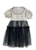 Été enfants filles robes en dentelle mode bébé fille fleurs imprimer robe enfants Tutu anniversaire vêtements