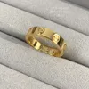 Anello da 3 6MM V in oro 18 carati non sbiadirà mai anello stretto senza diamanti riproduzioni ufficiali del marchio di lusso coppia anelli ADITA exq2379