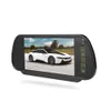 Car Monitor 7 Inch LCD Display Rearview Mirror Reversing Backup Rear View Camera Priority AV LED Night Vision High Quality Black