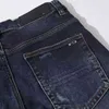 Brand de marée de marée de créateurs à chaud A 22 miri de qualité rétro Retro Ripped Pant