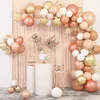 Pastel Balloon Garland Arch Kit Verjaardagsfeest Decoraties Kids Boy Girl Latex Baloon Wedding Baby Shower Theme Ballon Decor 220523