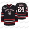 Mag Mit Northeastern Huskies Black Hockey Tournament Replica Uitshirt Filipe Ryan Solomon Cayden Primeau Ryan Shea John Picking Jeremy Davies