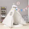 Tenda per bambini Tenda per bambini Tenda per bambini Tipi portatile Infantil Casa per bambini Cabana Tende per bambini Tappeto decorativo Luci a LED 220713