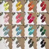 Lyxdesigners kvinnor sandaler platt tofflor mode äkta läder sommar låg klack sexiga bilder flip flops damer strand lat storlek 35-42