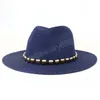 Cappello estivo da donna taglia grande Panama Beach cappello da sole per vacanze all'aperto protezione UV berretto di paglia sombreros de mujer