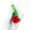 3.5 inch Creative Fruit Cherry Tobacco Pipe Hand-blown Herb Bowl Glass Hand Smoking Pipe