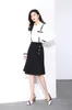 التنانير المرأة الربيع الصيف عالية الخصر ضئيلة عارضة مكتب سيدة أنيقة الأزياء الكورية نمط أسود bodycon fishtail 2807