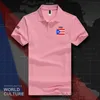 Polos Polos Puerto Rico koszulki Mężczyźni Białe marki krótkie rękawy wydrukowane dla kraju 2022 bawełniane flagę zespołu mody Rican Pri Prmen's Men '