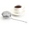 Passoire à thé en acier inoxydable, filtre à thé en forme de fleur, diffuseur, accessoires de service à thé pour la maison et le bureau