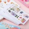 Embrulhe de presente para garotas vintage adesivos washi adorável menina die corta adesiva de estimação diy para scrapbooking pó diário de telefone