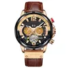 huiya06 Mens Reloj Mecánico Automático Casual Gran Nombre Diseñador Relojes de Oro Moda de Lujo Reloj de Cuarzo Relojes De Marca Mujer