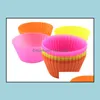 Cupcake Bakeware kuchnia kuchnia bar domowy ogród bąk muffowa filiżanka ciasto liniowca Mod Case Maker Tray Baking Jumbo Drop dostawa 2021 8phb