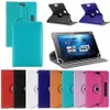 Epacket Tablet Case 360 ​​° Rotatable Leather مع أربعة خطافات تقف Universal 78910inch Accessories286Z7000314
