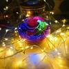 Fairy Led String Lights Remote Control Timer Twinkle String Light 10m USB of batterij 8mode voor bruiloft Kerstdecor