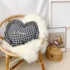 Cushion/Decorative Pillow Baby Girl Room Decoration Kids Shower Gifts Ruffle Heart Cushion