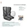 Leg Air Compression Massager Heated for Foot and Calf Thigh Circulation with Handheld Controller 2 Modes 3 Intensities for parents gift