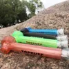 pipe Plastic water bottle cover glass pipe detachable