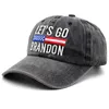 Chodźmy Brandon Hats FJB American Flag Party Street Hat Baseball Sunhat Snapbacks Cap Myed Cowboy Regulowane Stars Headgear ZZB14823