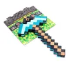 Minecraft Diamond Sword Pickaxeツーイノン変形弓とプラスチックの子供039S Toy6410577