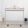 Hooks & Rails Vintage Heart Jewelry Hanger Necklace Earring Metal Rack Display Stand Holder Pendant Bracelet 2023Hooks