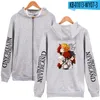 Sweats à capuche pour hommes Sweatshirts Vêtements de rue décontractés The Promised Neverland Fashion Prints Zipper Hoodie Femmes/Hommes à manches longues à capuche Swea