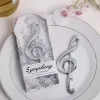 Symphony Chrome Music Note Bottle Opener in Gift Box Bar Party Supplies Wedding&Bridal Shower Favors 0620