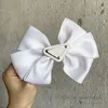 P Style Girls Letter Triangle Bows Peedpins Lady Style Children Bow Hair Accesorios Diseñador Niños Bowknot Princesa Spring Clip Q7156