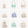 Couro genuíno de verão Stardust Empreinte Onthego Bags Mulheres Nano Pochette Accessoires Neonoe Luxury Designer Crossbody Purse Messenger Bolsa Bolsa Totes