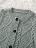 Toddler Boys Cable Knit Button Front Cardigan She01