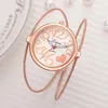 Wristwatches 2022 LVPAI Brand Ladies Bracelet Watch Wholesale Explosion Drawing Exquisite Large Dial Quartz Fashion Casual