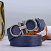 FeRAgAmOs Designer-Gürtel für Herren und Damen, Bekleidungszubehör, Business-Gürtel, große Schnalle, luxuriös, hochwertig, echtes Ce-Leder, klassisch mit Box-Bund, Cintura ACRF