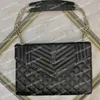 Loulou Bags Designer Convelope Bag Высококачественная цепная сумка для плеча модные кожа кросс -кузов роскошная леди Paris Classic