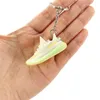 Brand 3d Shoe Keychain Creative Sneaker Keychain Party Gift Cake Mini Ornament