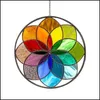 Rideaux rideaux teintés Suncatcher fenêtre tentures panneau série funrain dégagement pour mur extérieur Art soleil décor livraison directe 2021 maison De