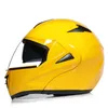 Caschi moto DOT approvato modulo qualità casco flip con visiera parasole interna full face racing doppia lente VIRTUE-808