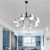 Lampade a sospensione Lampadario moderno in ferro Soffitto LED High-end El Illuminazione interna Decorazione Soggiorno Sala da pranzo AC 220VPendant