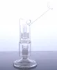 Novo design VapeXhale hydratube sidecar perc com suporte Bong de vidro borbulhador de 7 polegadas com espessura de 5 mm