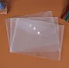 Grandes pastas transparentes Arquivo Plástico A4 Arquivo Saco Documento Segure os sacos de arquivamento de papel de armazenamento de papel material escolar