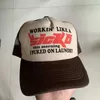 IAN CONNOR SICKO TRUCKER HAT Chapeau de camion rétro américain casquette de baseball Atlanta casquette de skateboard de rue à tendance limitée bord incurvé Nqref231z