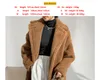 Women's Fur & Faux Coat Designer Women Alpaca Wool Loose 2022 Winter Thicken High-end