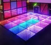 3D Infinity Harded Tiles Panels Panels Mirror LED Disco Light Dance Floor