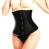 Slimming Underwear Dress Women Bridal Lingerie Satin Lace Up Boned Underbust Corset Bustier Top Waist Trainer Body Shaper Belt L220802