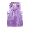 Kid Princess Dress Girl Summer Party Ubrania Dzieci Rapunzel Belle Śpiąca piękna kostium Karnawałowy 2204266970457