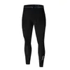 Heren broek heren compressie casual broek sportscholen joggers oefenen strakke leggings hoge stretch ijs zijden snel drogende broekbroeken's