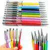 50pcslot индивидуально металлическая рукописная ручная ручка для шарики