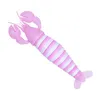 Recém-chegados criativo mão sensorial torção caracóis 3d slug para impresso articulado brilho lagosta dedo sensorial slug brinquedo sxjul42660571