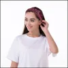 Kafa Saç Takı Çiçek Baskı Amip Tavşan Kulak Düğümlü Elastik Hoop Band Moda Çelik Tel Sabit Etik Boho Bantlar Kadınlar Drop Teslimat
